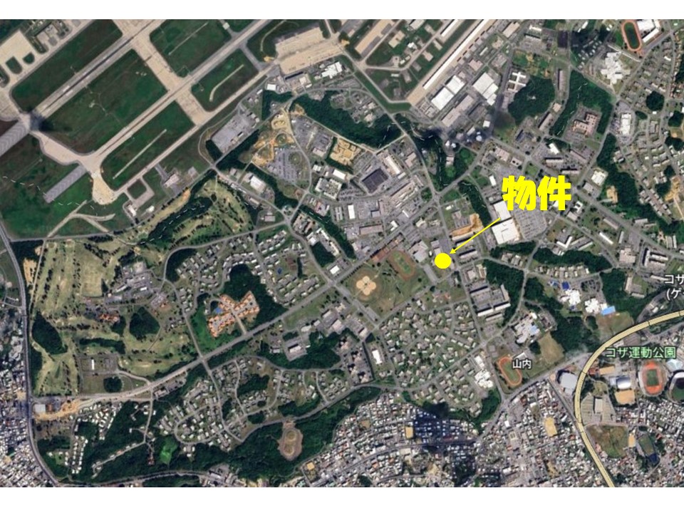 軍用地　嘉手納飛行場